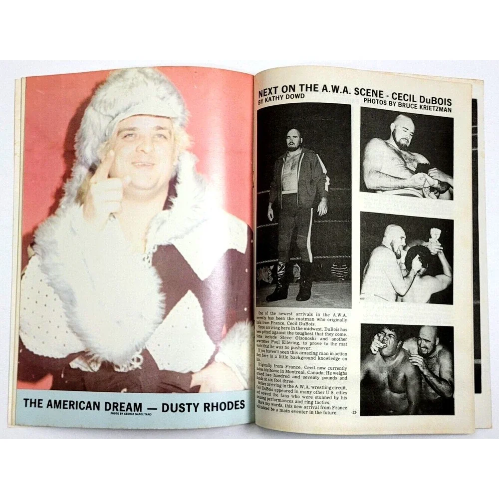 WRESTLING NEWS JAN-DEC 1979‎ - A.W.A. ED/ DUSTY RHODES / VERNE GAGNE / LANZA